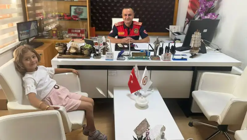 5 Yaşındaki Kahraman Aslı, Köyü Alevlerden Kurtardı