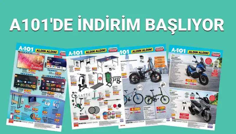 A101 Market'te Spor Ekipmanları ve Gaming Ürünleri: 12 Haziran Kataloğu Açıklandı!