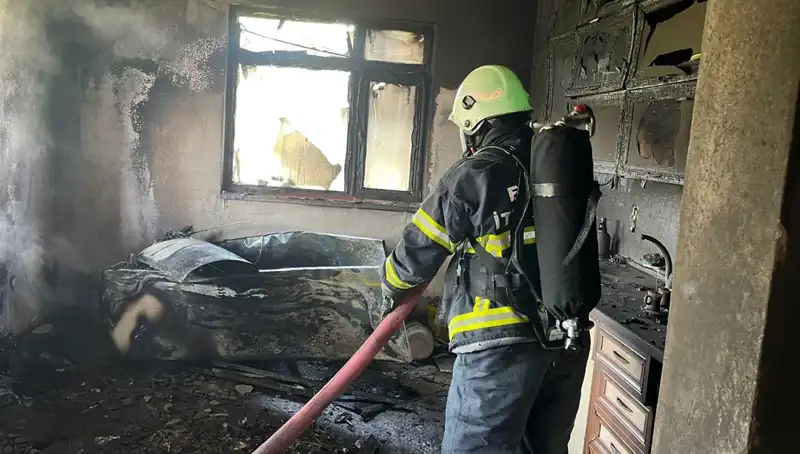 Gizemli Yangın Mutfağı Kül Etti: Olayın Tüm Ayrıntıları