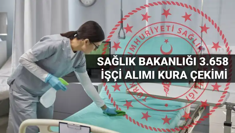 Sağlık Bakanlığı 2025 Kura Tarihi Açıklandı: 3.658 İşçi Alımı Detayları
