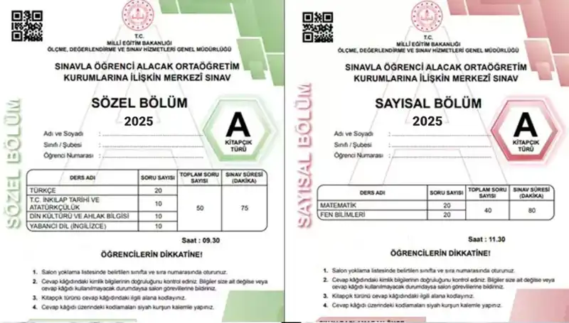 2025 LGS Soru ve Cevap Anahtarı Yayınlanma Tarihleri Açıklandı!